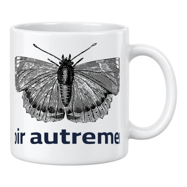 Mug — Papillon · Ombres du jardin
