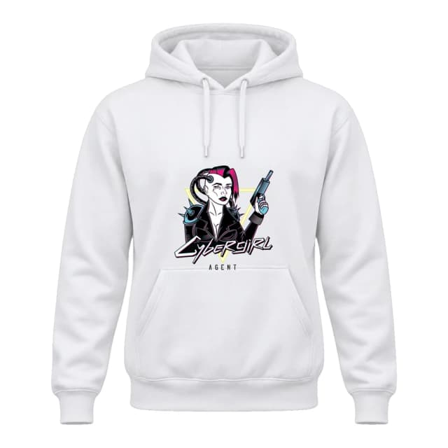 Hoodie — Cyberpunk · Dans le réseau